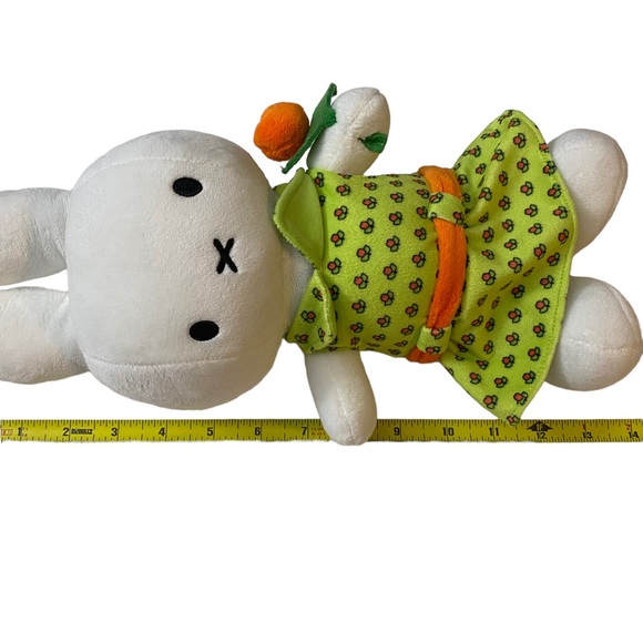 Miffy Tulip Flower Dress Bunny Rabbit Stuffed  Animal Plush Toy No.4561 - Picture 2 of 6